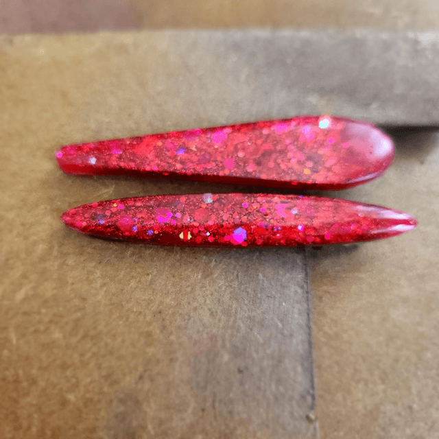 DUO de Barrettes talisman – éclats de lumière 