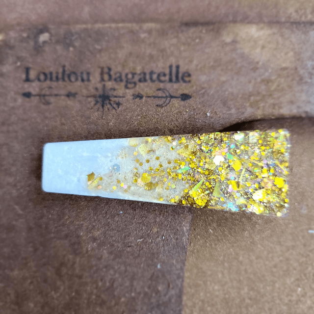 GRANDES Barrettes talisman – éclats de lumière
