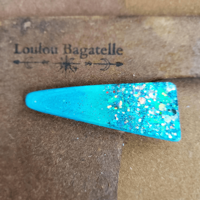 GRANDES Barrettes talisman – éclats de lumière
